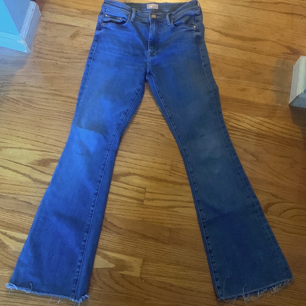 Mother The Weekender Fry Jeans, Size 27, Groovy Kind of Love
